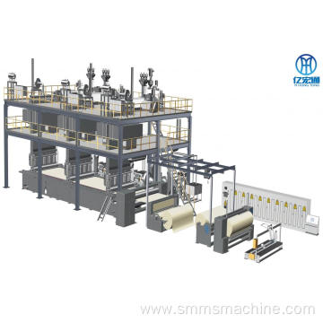 2.4M Pp meltblown spunbond nonwoven fabric machine